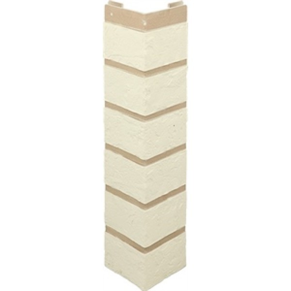 Наружный угол кирпич (белый), 0,47 х 0,1м 1 купить в Заводоуковске