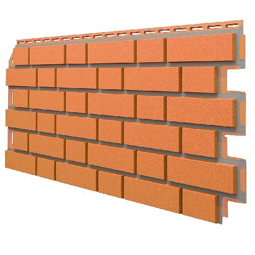 Фасадные панели ТЕХНОНИКОЛЬ Оптима Клинкер Красно-коричневый купить в Заводоуковске