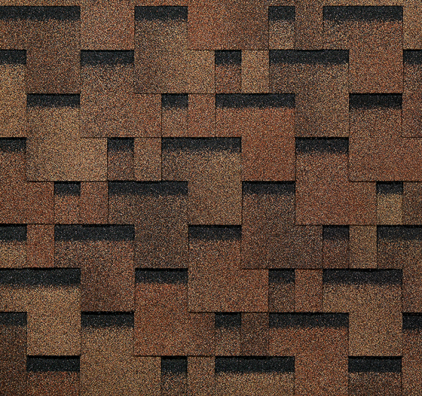 Гибкая черепица EURASIA Docke, Коллекция Лабиринт Светло-коричневый купить в Заводоуковске