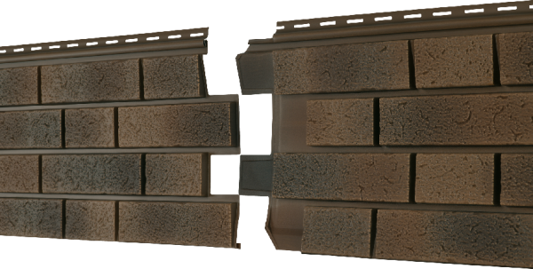 Фасадная панель Ю-пласт Стоун Хаус S-Lock Клинкер Нордик лава купить в Заводоуковске