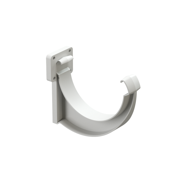 Кронштейн желоба Docke Lux ПВХ Пломбир купить в Заводоуковске