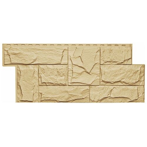 Фасадная панель T-Сайдинг- Гранит Леон ЭКО-1 Амбер купить в Заводоуковске