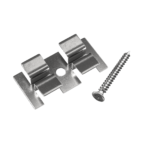 Клипса с саморезом, Grinder шовный монтаж 5 mm купить в Заводоуковске