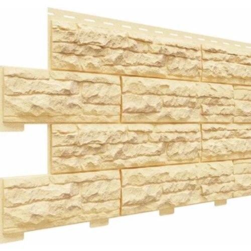 Фасадная панель Скалистый риф Премиум Карри купить в Заводоуковске