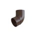 Водосток Альта-Профиль ПВХ – Колено 45 (коричневый) купить в Заводоуковске
