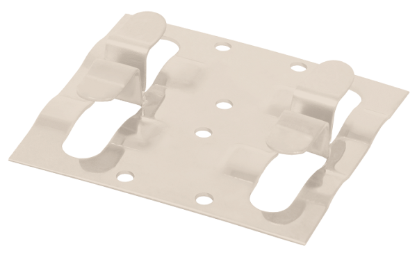 Кляймер рядный Grinder для монтажа наличника белый купить в Заводоуковске