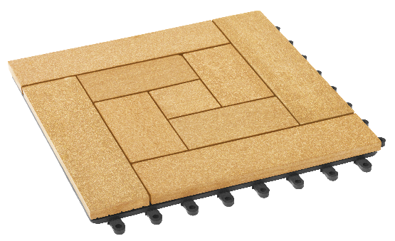 Модульный паркет ДПК GRINDERDECO Люкс 10 Песчаник купить в Заводоуковске