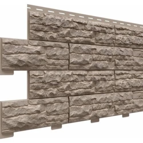 Фасадная панель Скалистый риф Премиум Графит  купить в Заводоуковске