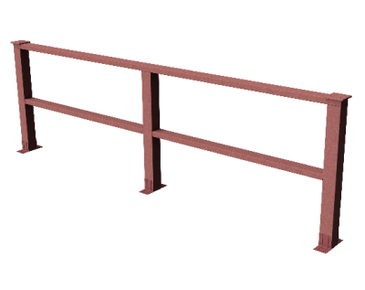 Ограждения декоративное ДПК GRINDERDECO Ковбойская изгородь мербау