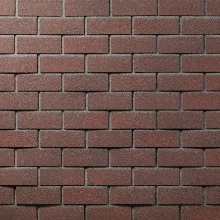 Фасадная плитка битумная, Технониколь HAUBERK кирпич Обожжённый купить в Заводоуковске