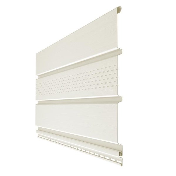 Софит с центральной перфорацией белый купить в Заводоуковске