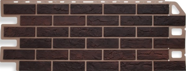 Фасадная панель Цокольный сайдинг Альта-профиль - коллекция "кирпич", кирпич жженый купить в Заводоуковске