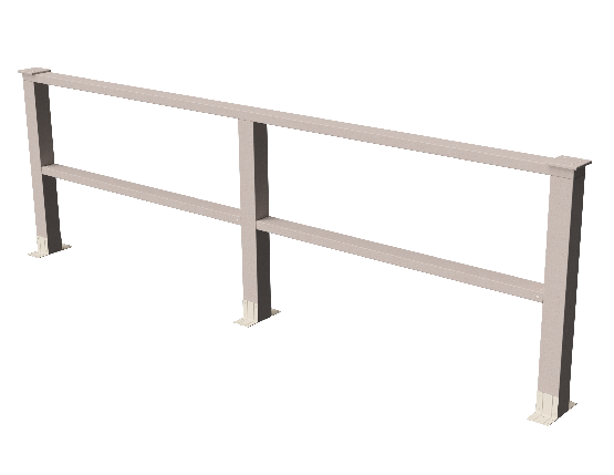 Ограждения декоративное ДПК GRINDERDECO Ковбойская изгородь выбеленый дуб купить в Заводоуковске