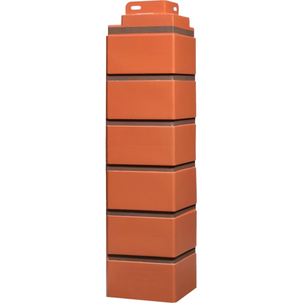 Угол наружный Fineber «Кирпич клинкерный» Керамический купить в Заводоуковске