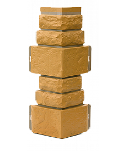 Угол T-Сайдинг-Дикий Камень Бежевый купить в Заводоуковске