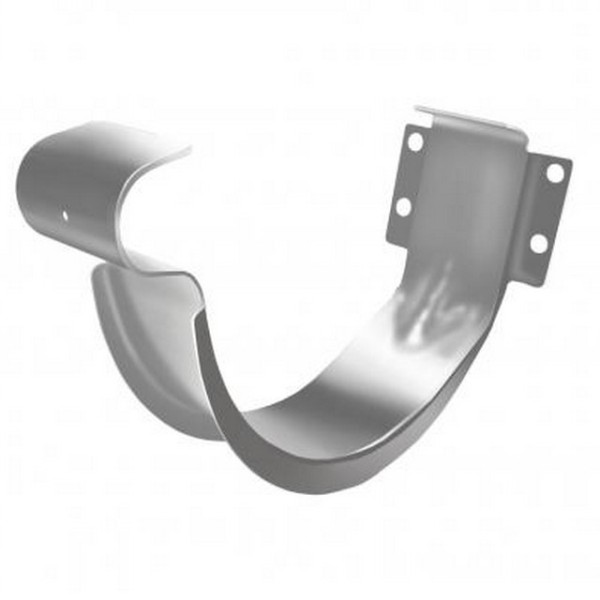 Водосток Grand Line 125x90 – Держатель желоба RAL 9003 купить в Заводоуковске