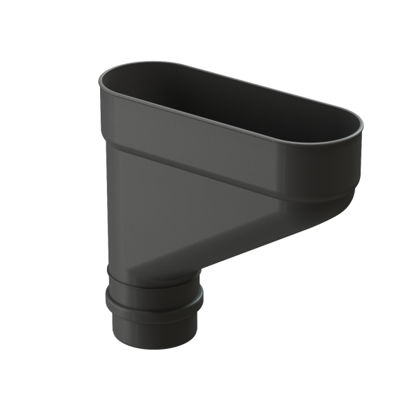 Коллектор для водостока Docke Lux ПВХ - Графит купить в Заводоуковске