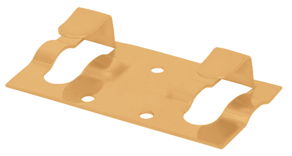 Кляймер стартовый Grinder для монтажа наличника бежевый купить в Заводоуковске