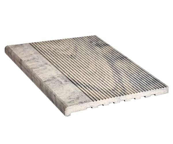 Ступень ДПК Dortmax бело-серая купить в Заводоуковске