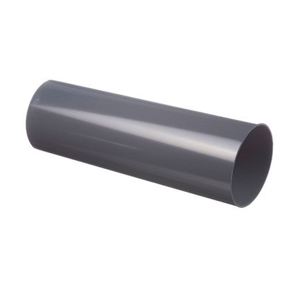 Труба водосточная 3м Docke Lux ПВХ - Графит купить в Заводоуковске