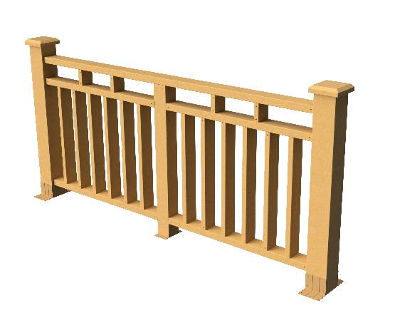 Ограждения декоративное ДПК GRINDERDECO Европа песчаник купить в Заводоуковске