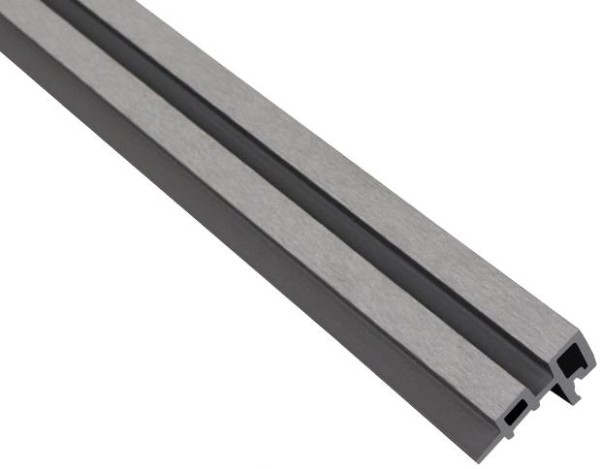 Угловой элемент для панели ДПК Outdoor шлифованный серый купить в Заводоуковске