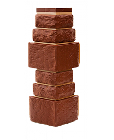 Угол T-Сайдинг-Дикий Камень Коричневый купить в Заводоуковске