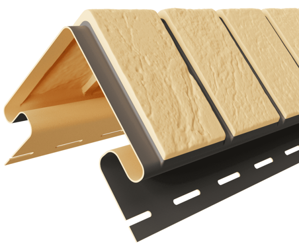 Угол наружный «Кирпич славянка» прокрашенный, Жёлтый купить в Заводоуковске