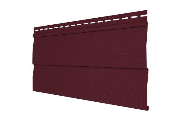 Акриловый сайдинг Tecos – корабельный брус, бургунд купить в Заводоуковске