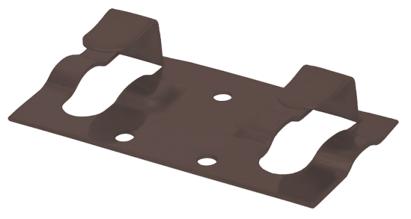 Кляймер стартовый Grinder для монтажа наличника коричневый купить в Заводоуковске