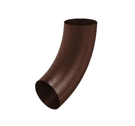 Водосток Aquasistem, Система 125x90 - Колено трубы универсальное RAL 8017 Коричневый matt купить в Заводоуковске