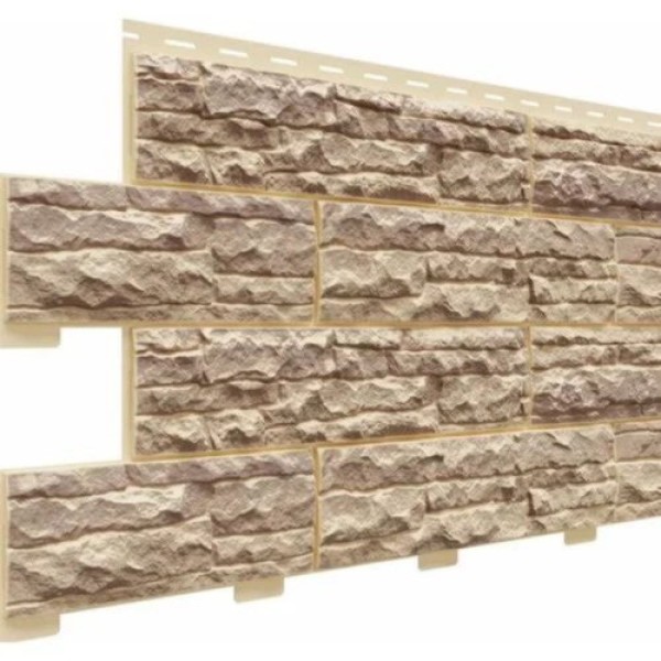 Фасадная панель Доломит Скалистый риф Люкс Янтарь купить в Заводоуковске