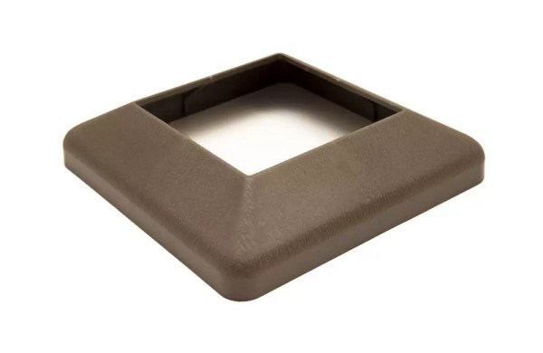 Крышка нижняя ПВХ для столба Deckart 125х125 Венге купить в Заводоуковске