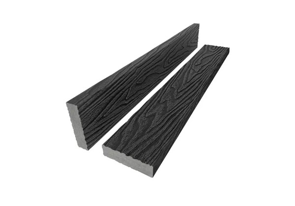 Брус лавочный 3D-тиснение 20х80 Графит купить в Заводоуковске