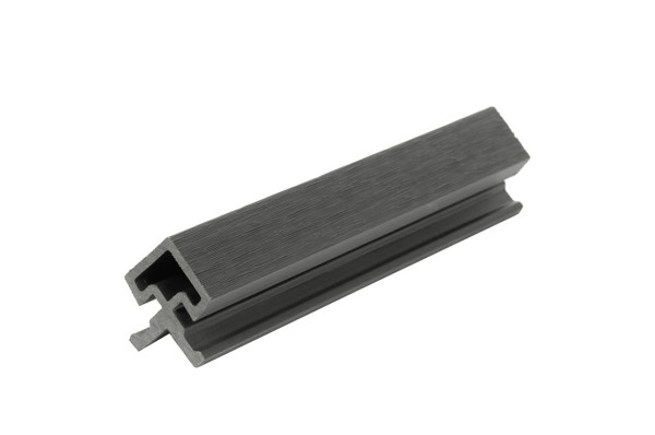 Угол внешний для фасадной панели co-extrusion, grey dark купить в Заводоуковске