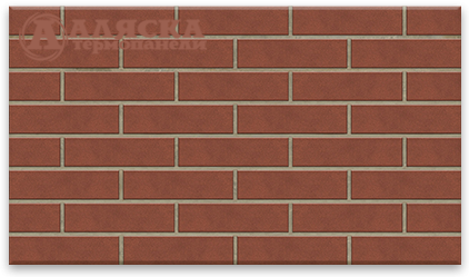 Фасадные Термопанели Аляска Amsterdam red купить в Заводоуковске