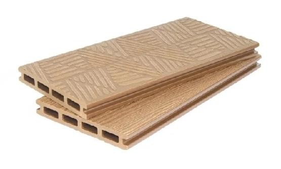 Террасная доска ДПК POLIVAN GROUP 3D+3D NEW пустотелая двухсторонняя DENPASAR Песочный купить в Заводоуковске