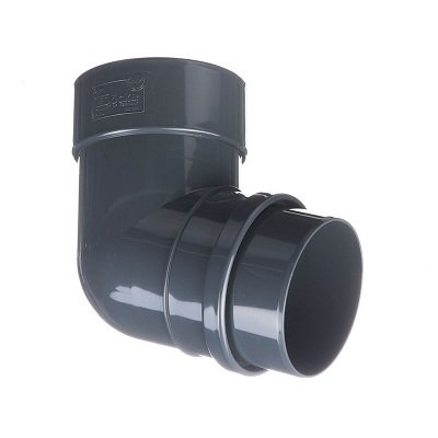 Колено 72° Docke Lux ПВХ - Графит купить в Заводоуковске