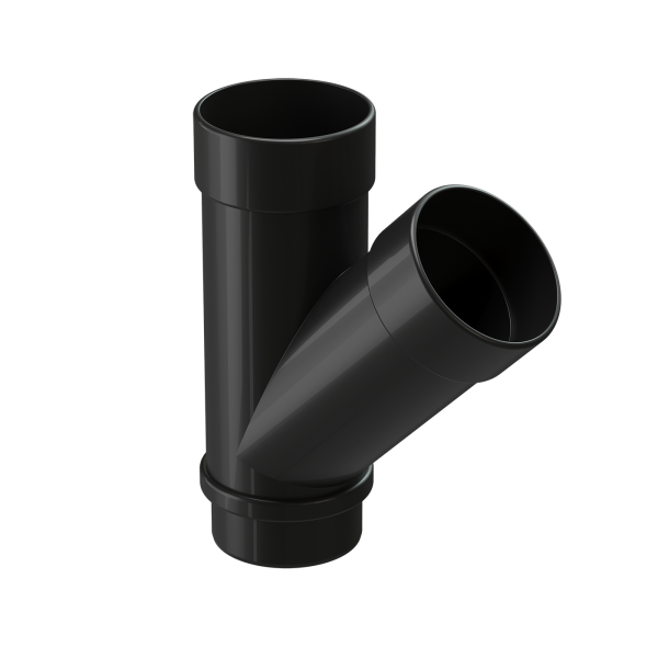 Тройник 45° Docke Lux ПВХ - Карбон купить в Заводоуковске