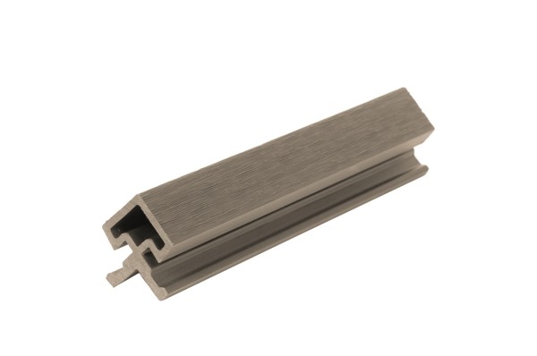 Угол внешний для фасадной панели co-extrusion, snow mix купить в Заводоуковске