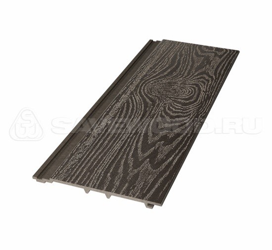 Сайдинг из дпк savewood sw-cedrus тангенциальный распил темно-коричневый купить в Заводоуковске