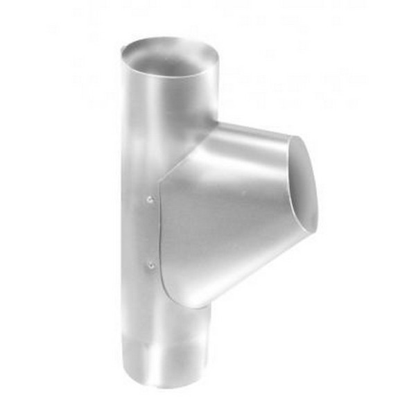 Водосток Grand Line 125x90 – Тройник RAL 9003 купить в Заводоуковске