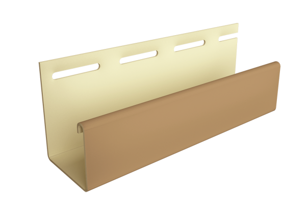 Фасадный J-профиль 30 мм Карамельный купить в Заводоуковске