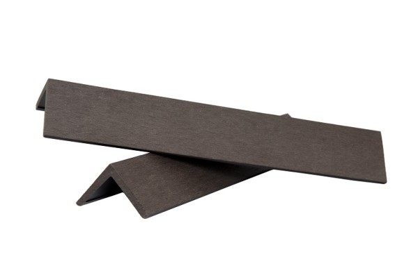Уголок ДПК завершающий шлифованный SINGARAJA тёмно-коричневый купить в Заводоуковске
