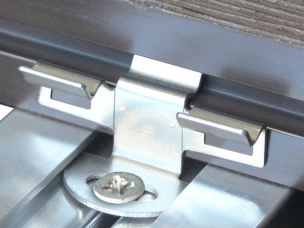 Кляймер промежуточный KRONEX № 7 для алюмин. лаги (упак100 шт купить в Заводоуковске