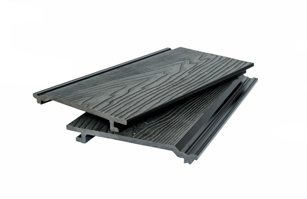 Фасадная доска 3D WOOD BRUSHING, чёрный купить в Заводоуковске