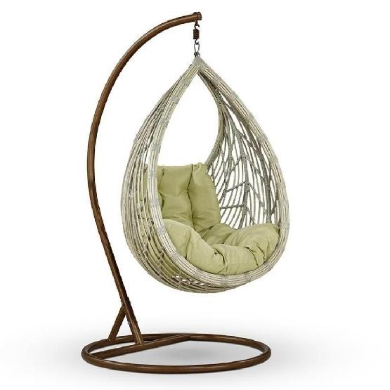 Кресло Подвесное из искусственного ротанга N886-W71 White купить в Заводоуковске