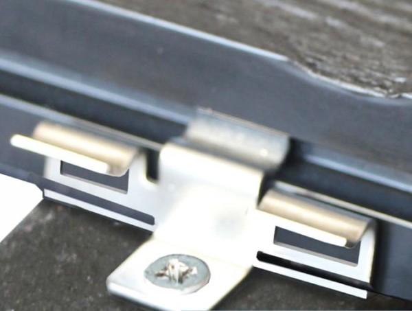 Кляймер промежуточный KRONEX № 7 для каркаса из металлопрофиля и лаги ДПК (упак100 шт) купить в Заводоуковске