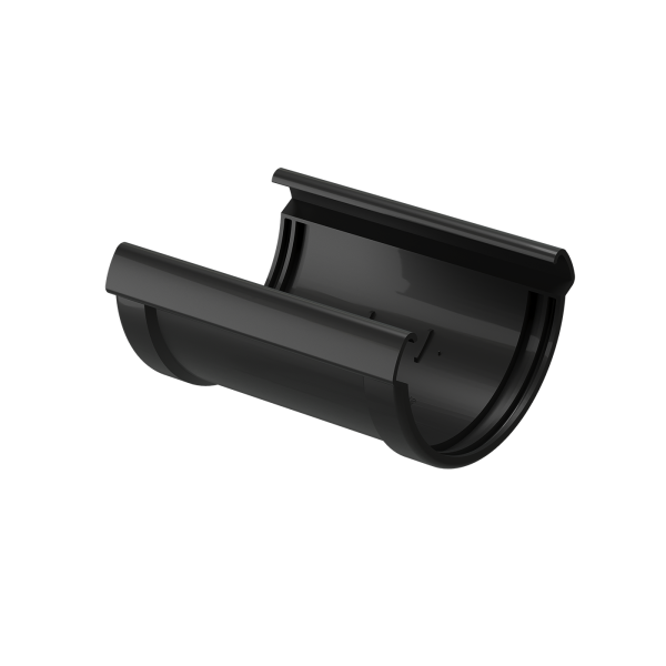 Соединитель Желоба Docke Lux ПВХ - Карбон купить в Заводоуковске