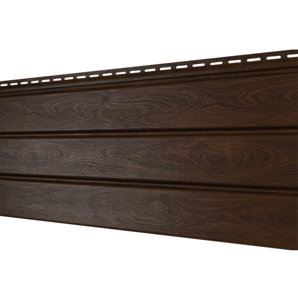 Софит Ю-Пласт без перфорации, Орех тёмный купить в Заводоуковске